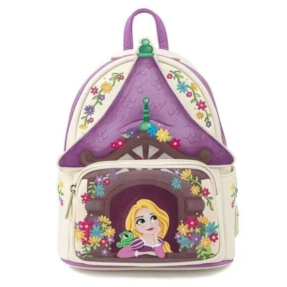 Loungefly Disney Tangled Tower Scene Mini‎ Backpack